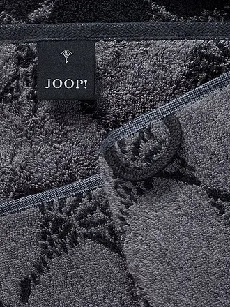 JOOP | Serviette de sauna "Cornflower" 80x200cm (Sable) | schwarz